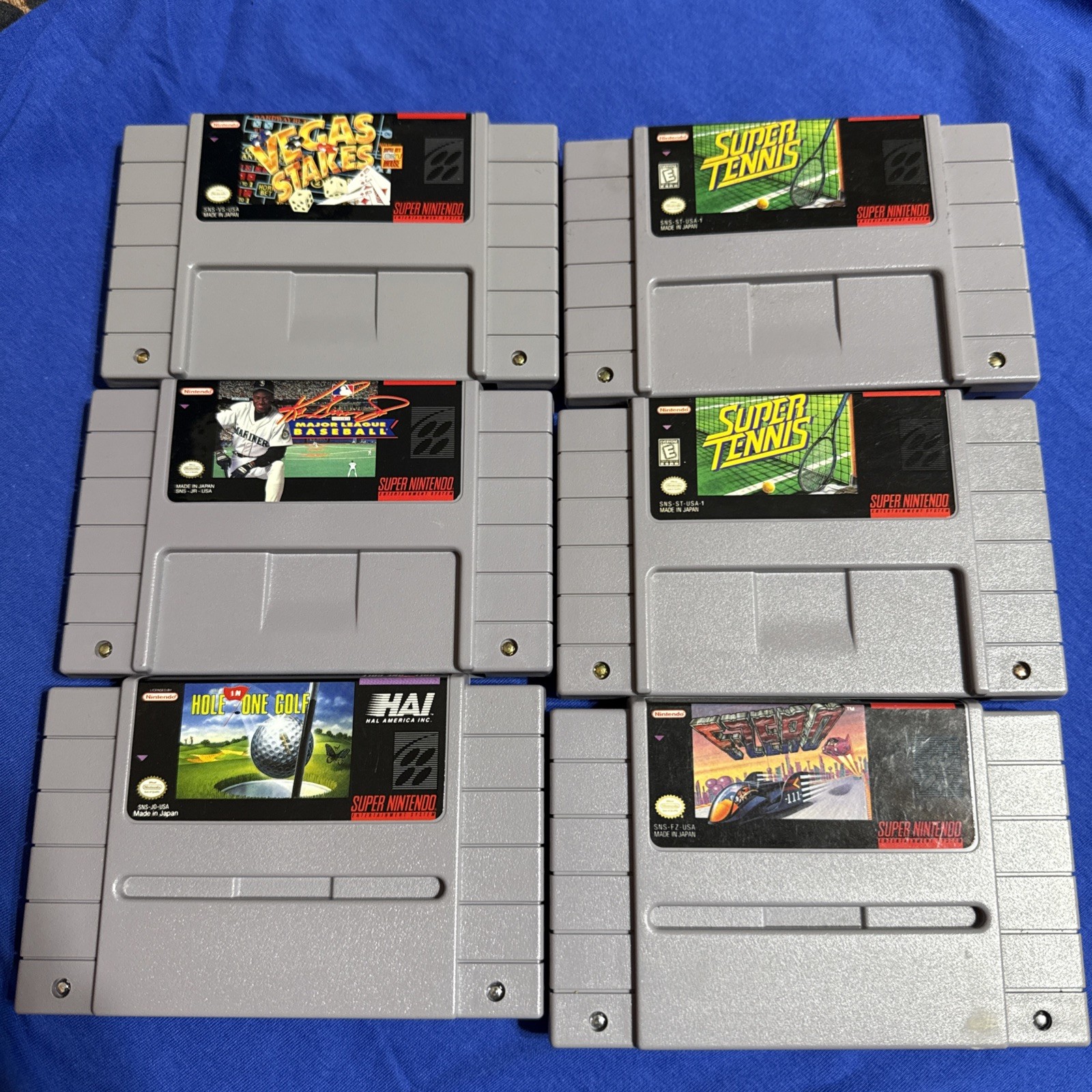 Snes Bulk Lot Of 6 Games Tested Super Nintendo
