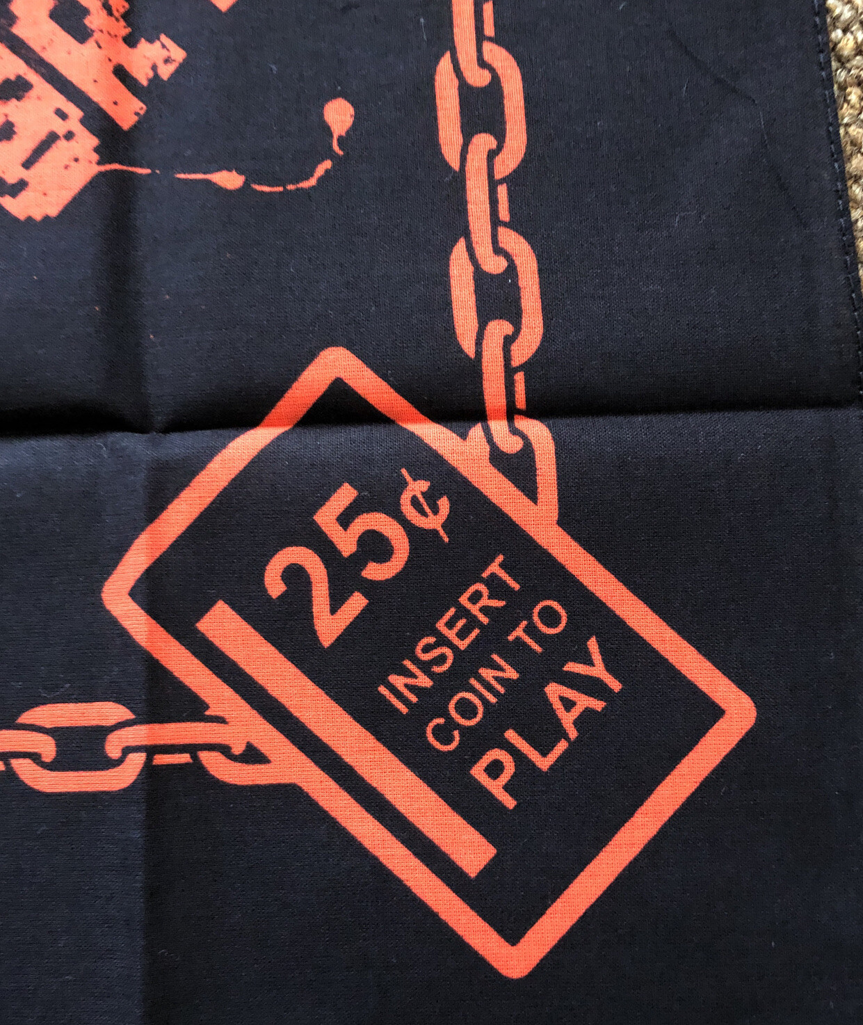 Loot Crate Mortal Kombat Klassic Handkerchief Brand New