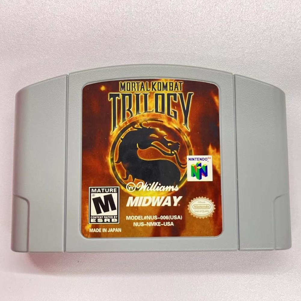 Mortal Kombat Trilogy – Nintendo 64 (N64) Must-have for fans Vintage cartridge