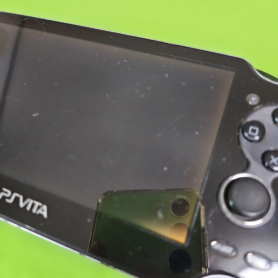 Sony PS Vita PCH-1000 Black Console Tested Screen Yellowing Japan