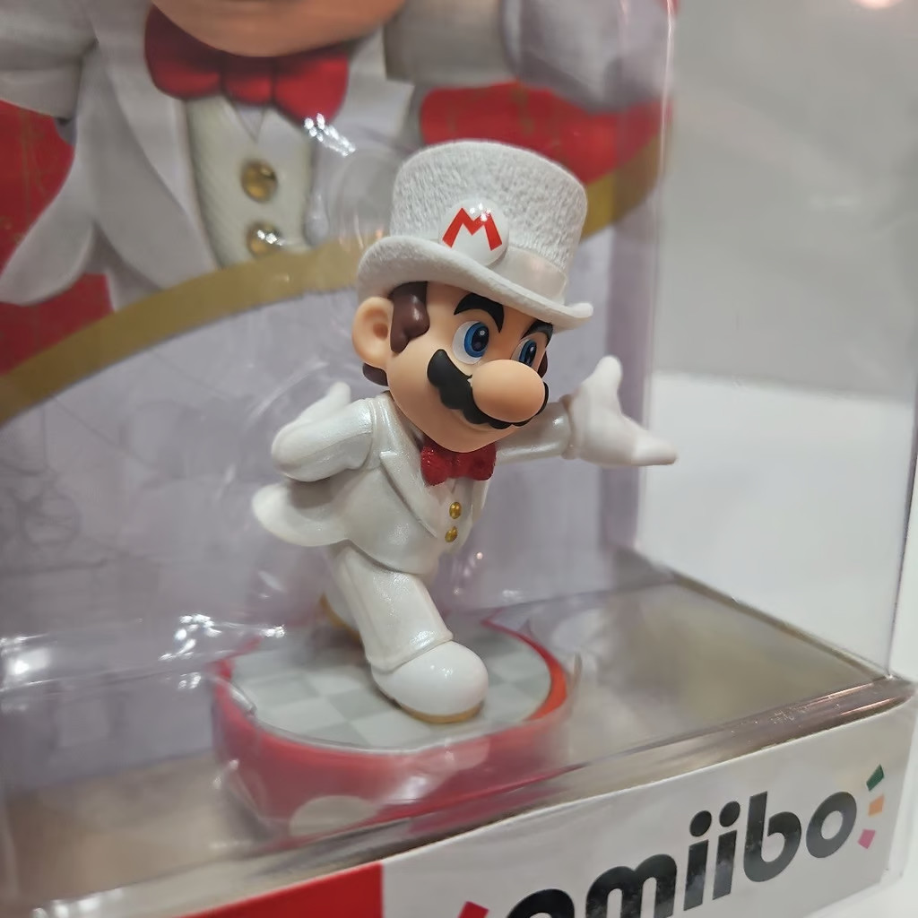 Mario, Peach, Bowser Wedding 3 Pack – Super Mario Odyssey – Nintendo Amiibo