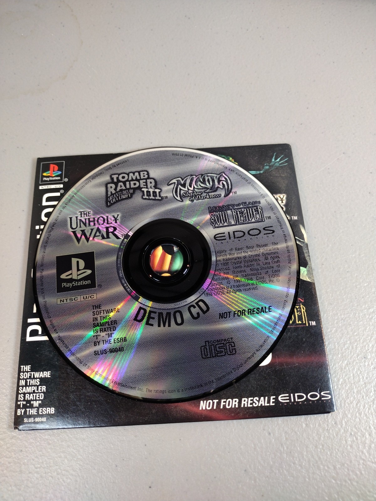 Sony PlayStation 1 Demo Disc Sampler. Excellent Condition Rare Vintage Excellent