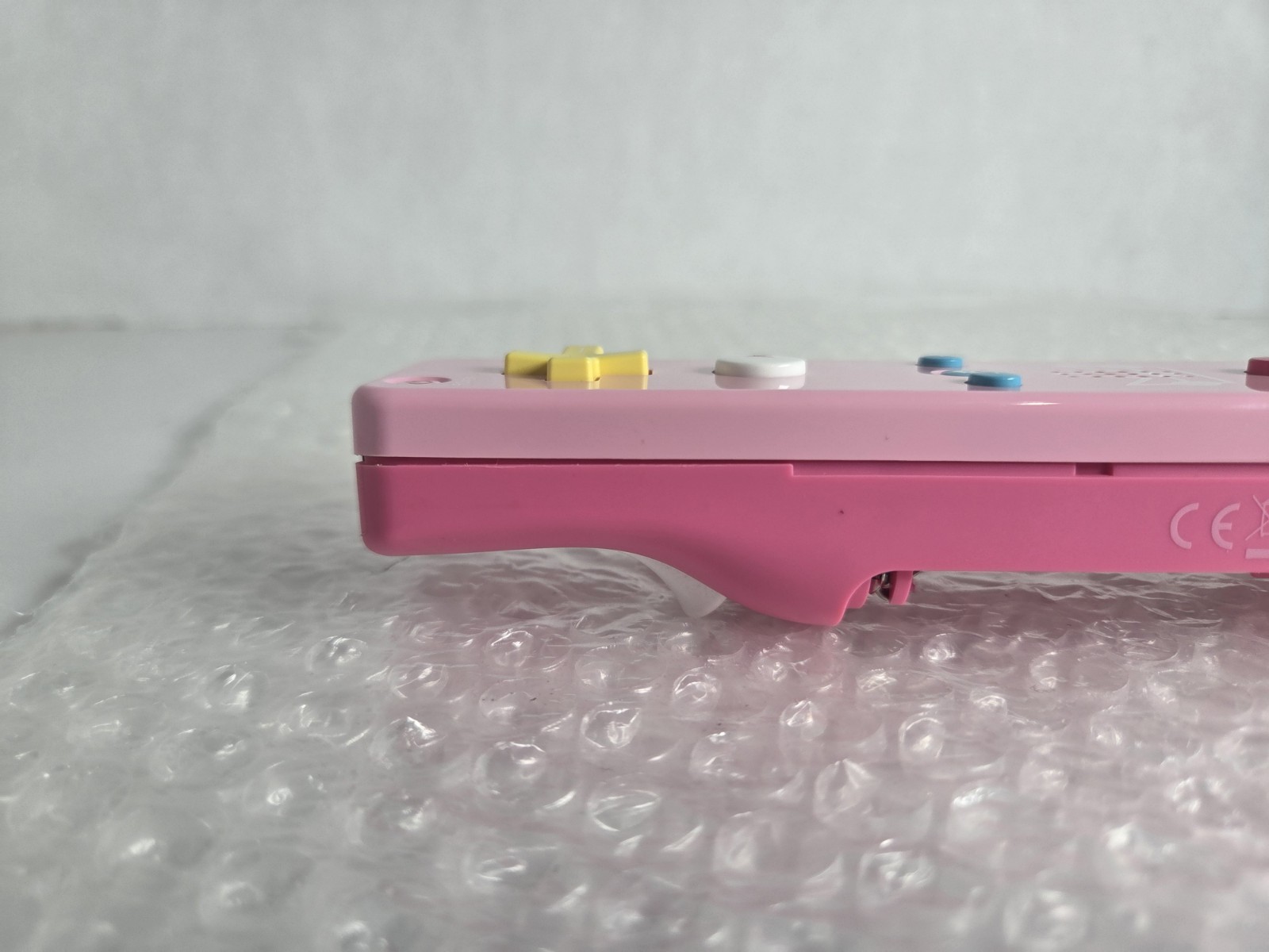 Nintendo Wii U Motion Plus Remote Controller Princess Peach OEM RVL-036 Tested