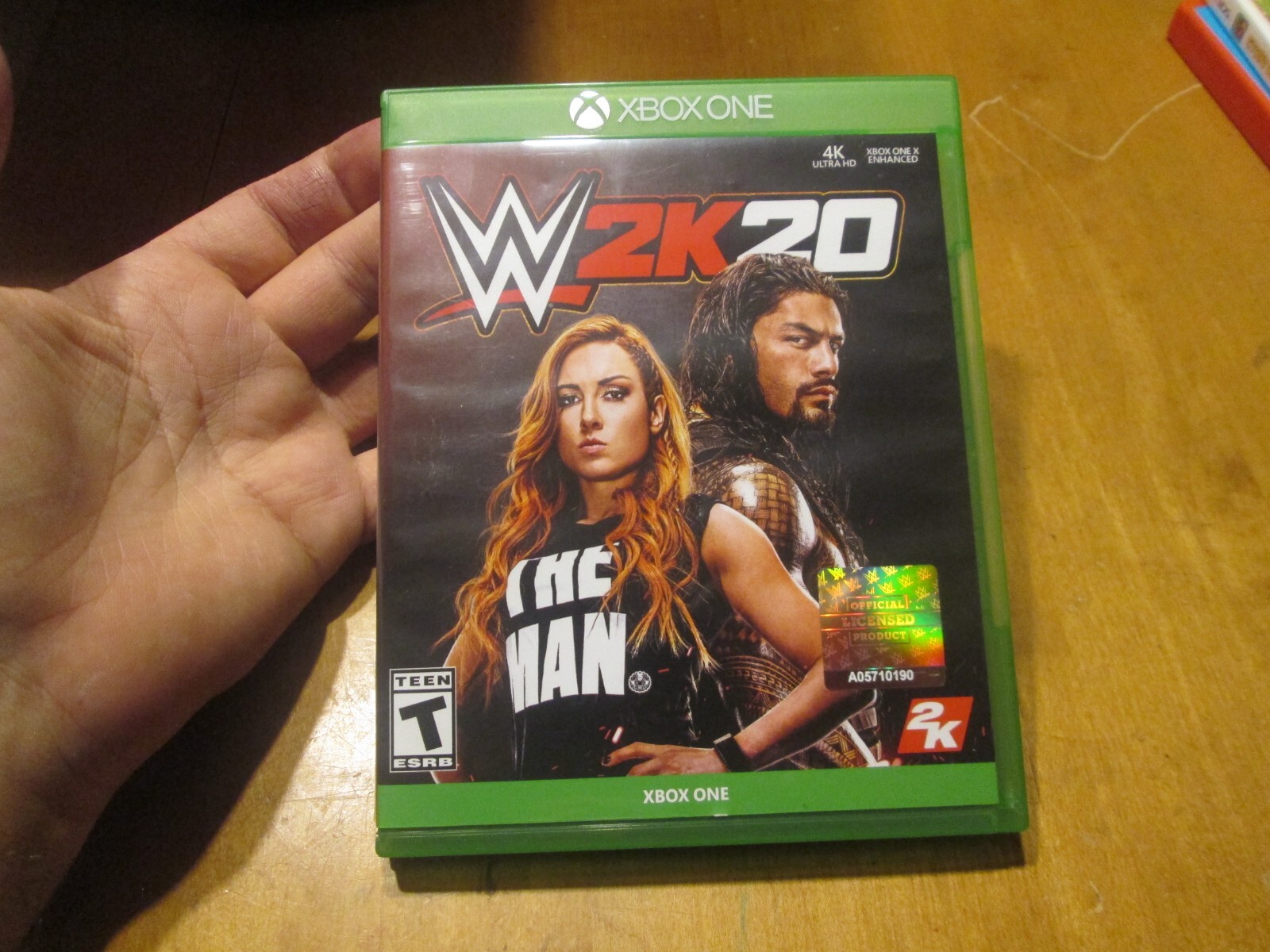 WWE 2K20 XBOX ONE WRESTLING SPORTS WORKS PERFECTLY US EDITION READ