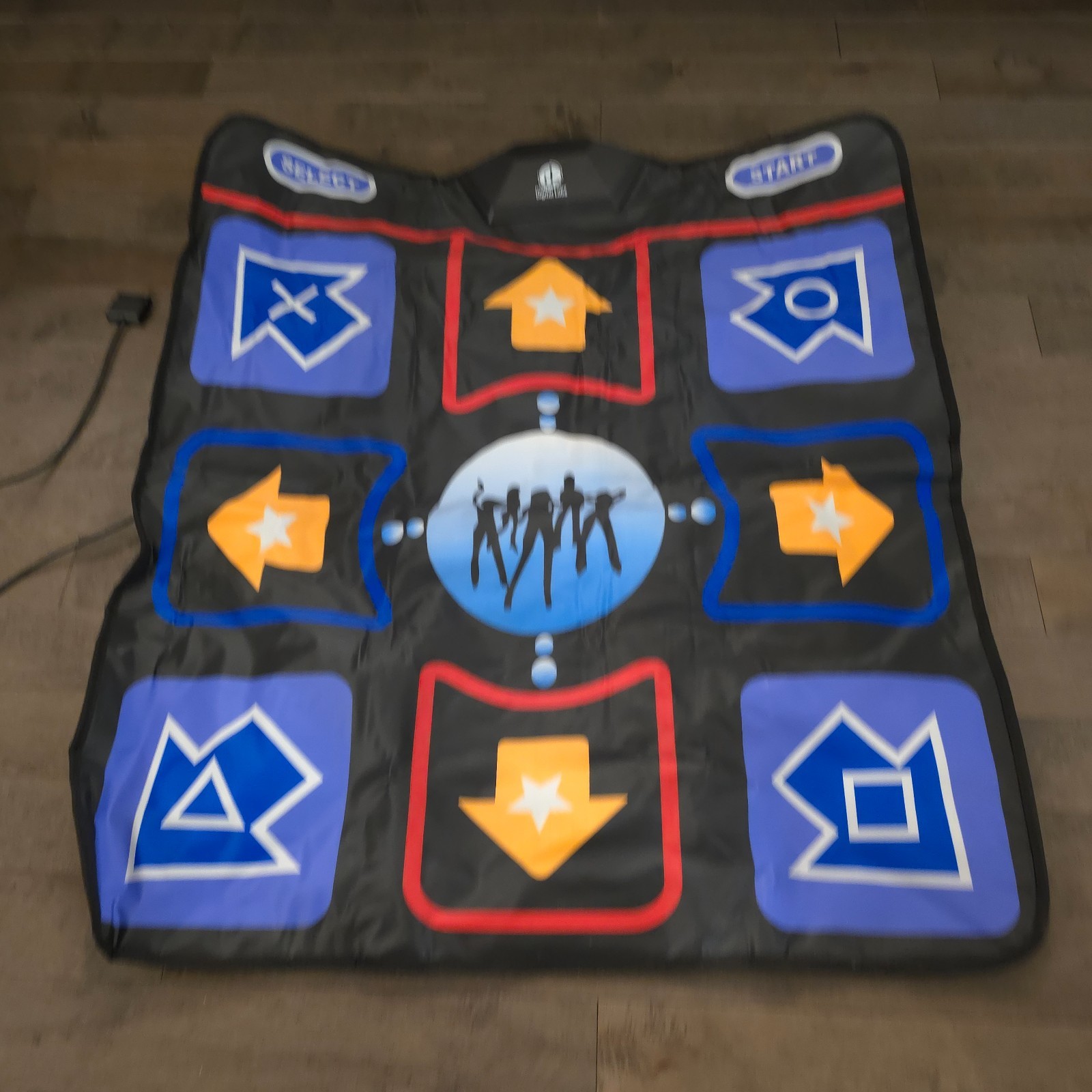 New Digital Labs Dance Pad Mat USB Plug DDR Style PC TV Rhythm Game Pad