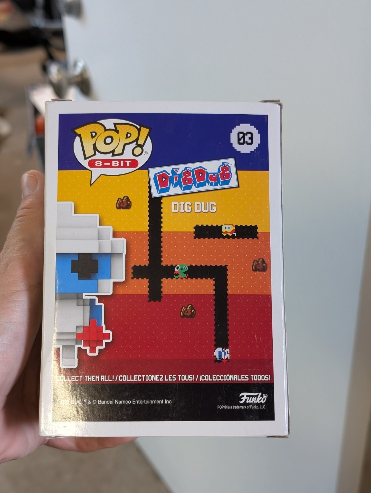 Funko Pop! 8-Bit Dig Dug #03 Vinyl Figure Fall Convention Exclusive 2017