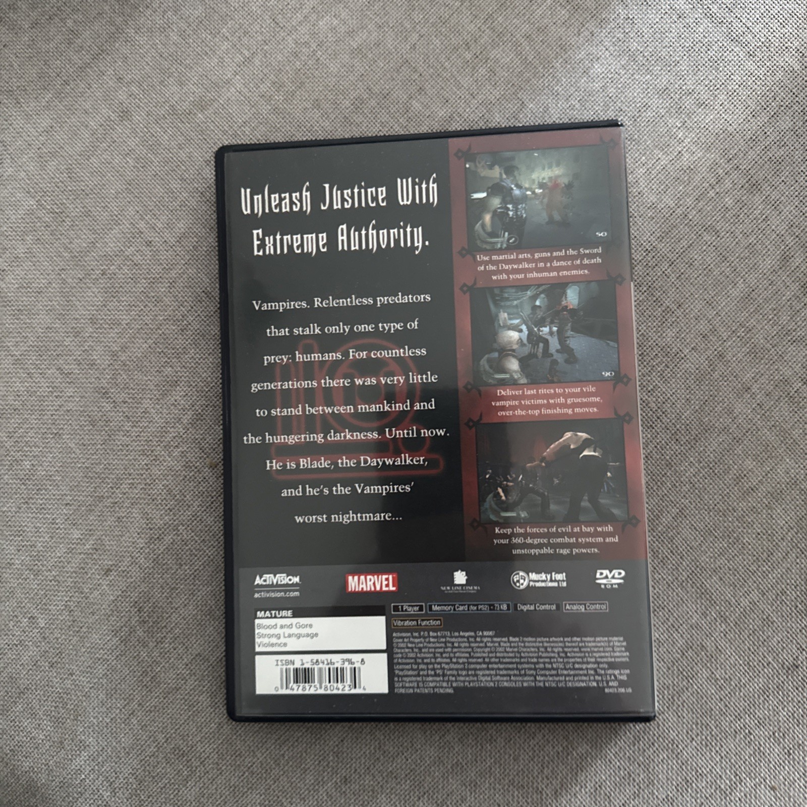 Blade II (Sony PlayStation 2, 2002)