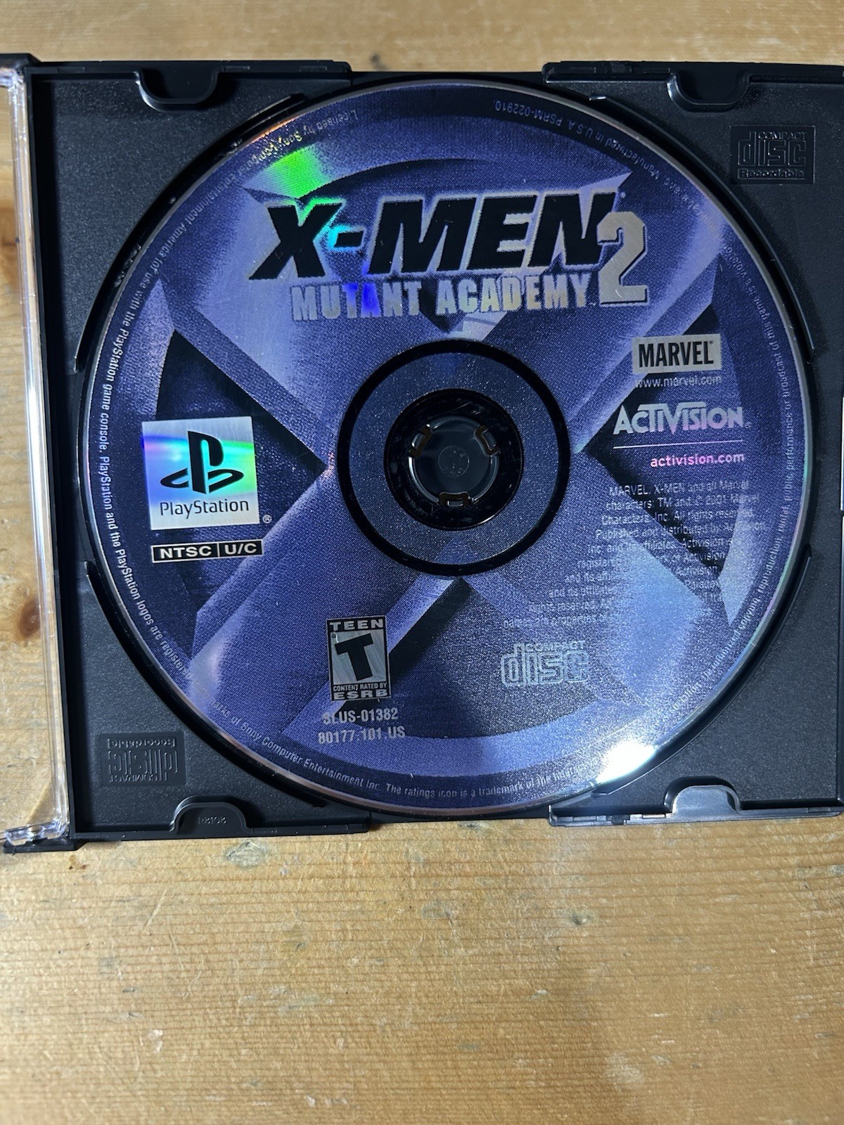 X-Men: Mutant Academy 2 (Sony PlayStation 1, 2001) Tested Ships Free