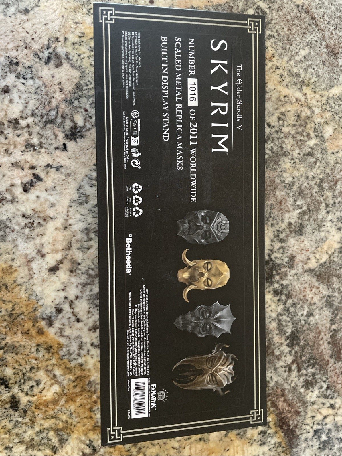 The Elder Scrolls V Skyrim Dragon Priest Masks Set of 4 Nahkriin Konahrik Miraak