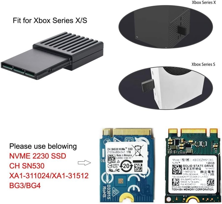 PCIe4.0 Expansion Card for Xbox Series S`^-