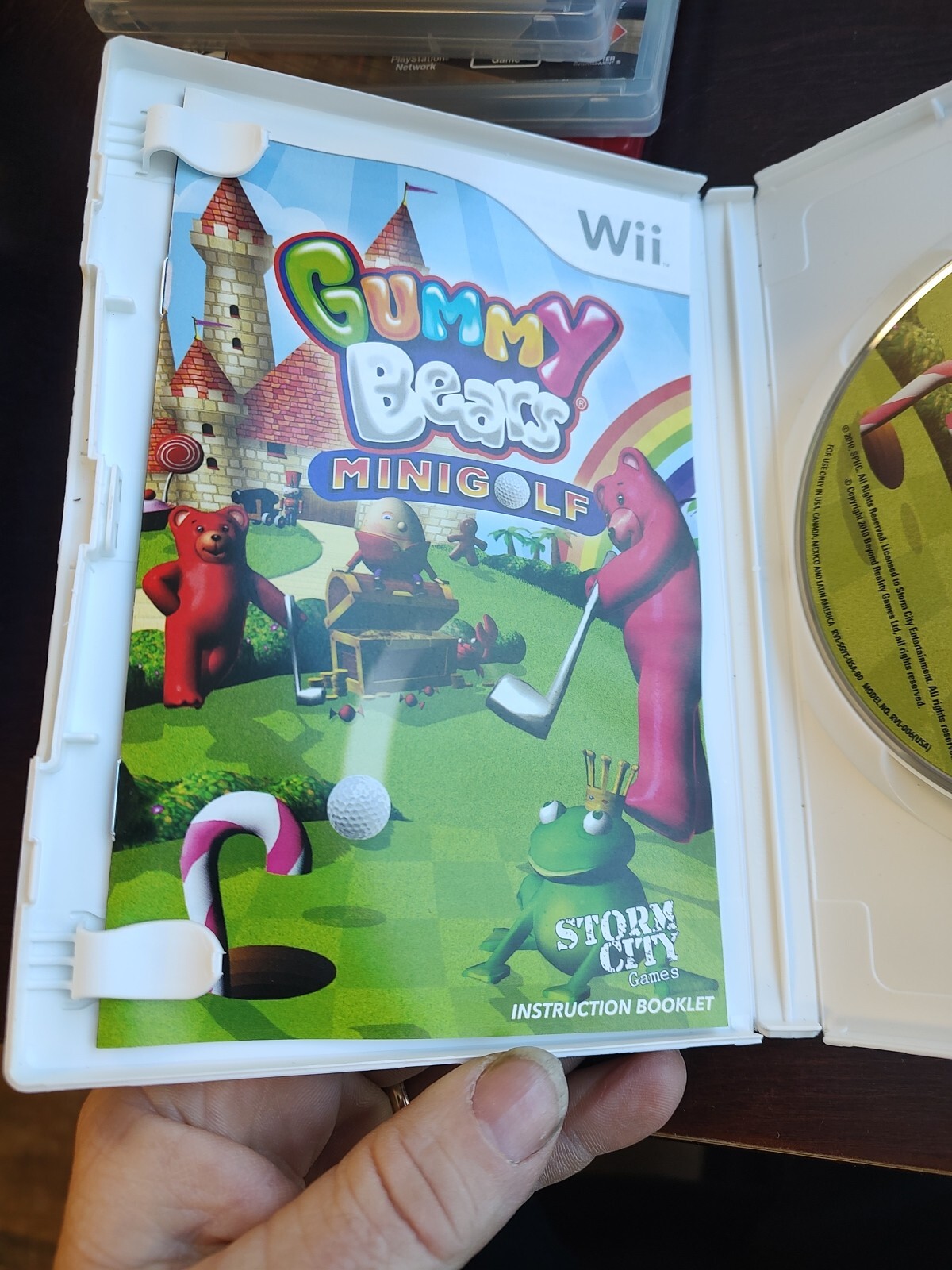 Gummy Bears Mini golf Nintendo Wii Storm City Games Beyond Reality Games