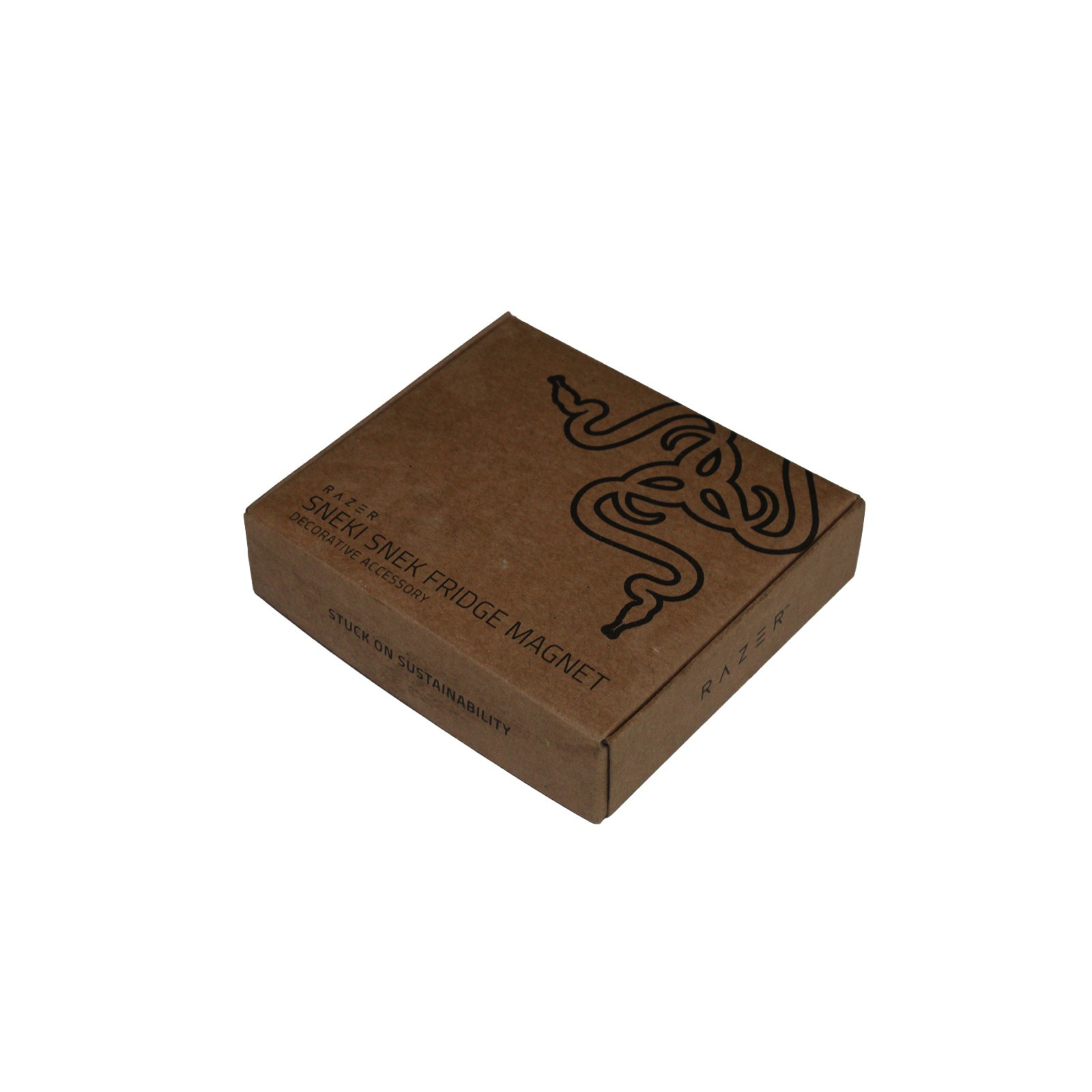 🐍 Razer Sneki Snek Fridge Magnet “SSSAVE TREES!” Design | RC81-03990700-R3M1