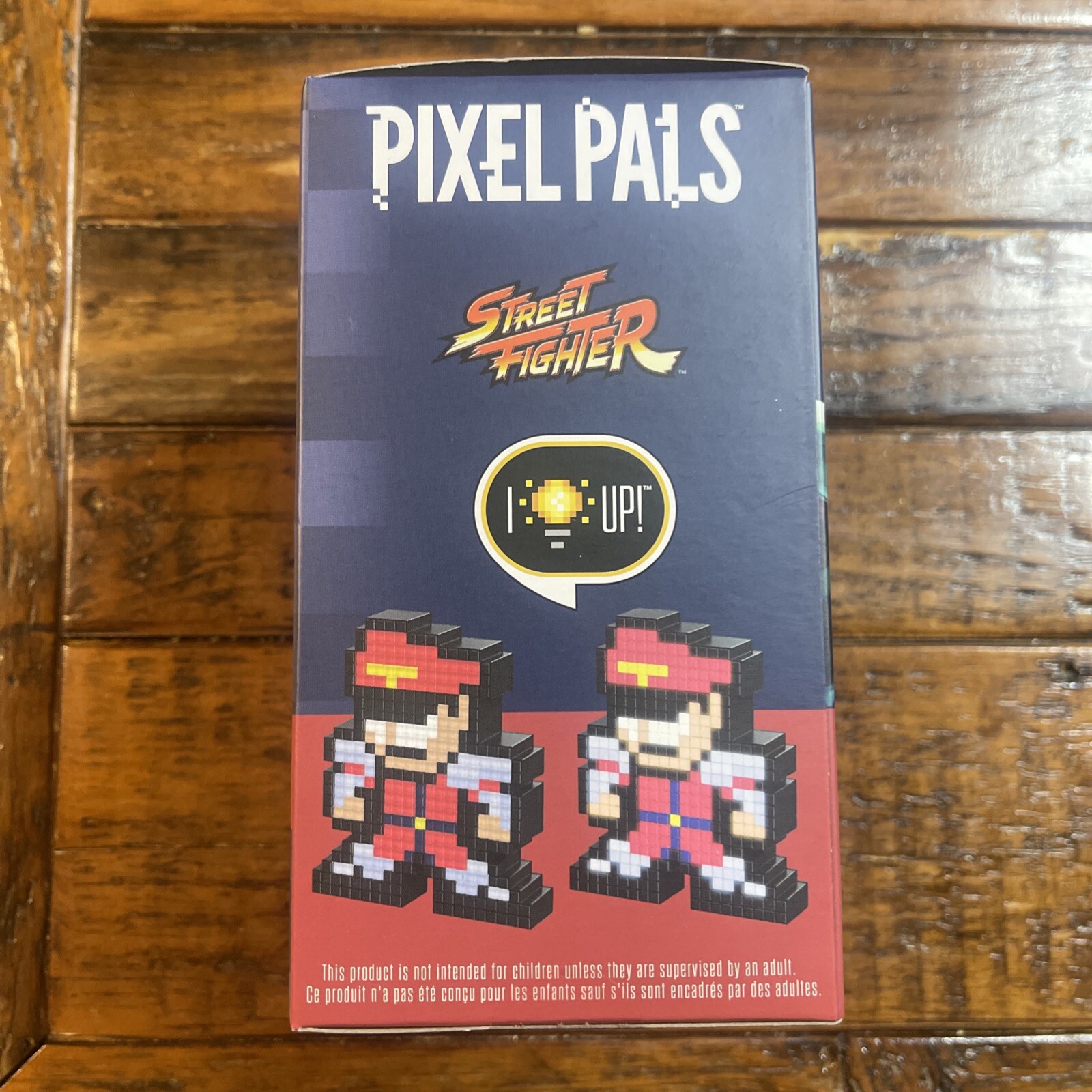 PIXEL PALS LIGHT UP COLLECTIBLE FIGURES M. BISON STREET FIGHTER NEW SEALED
