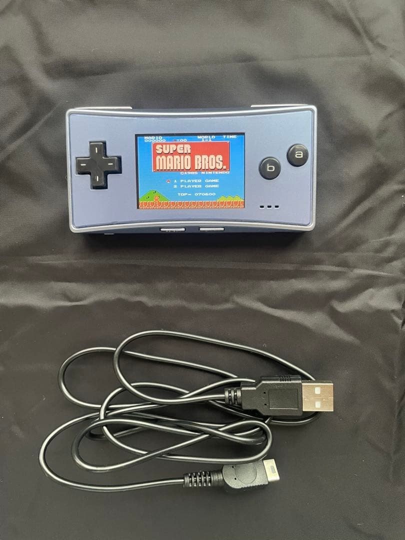 Nintendo Game Boy Micro Blue console Universal Handheld System