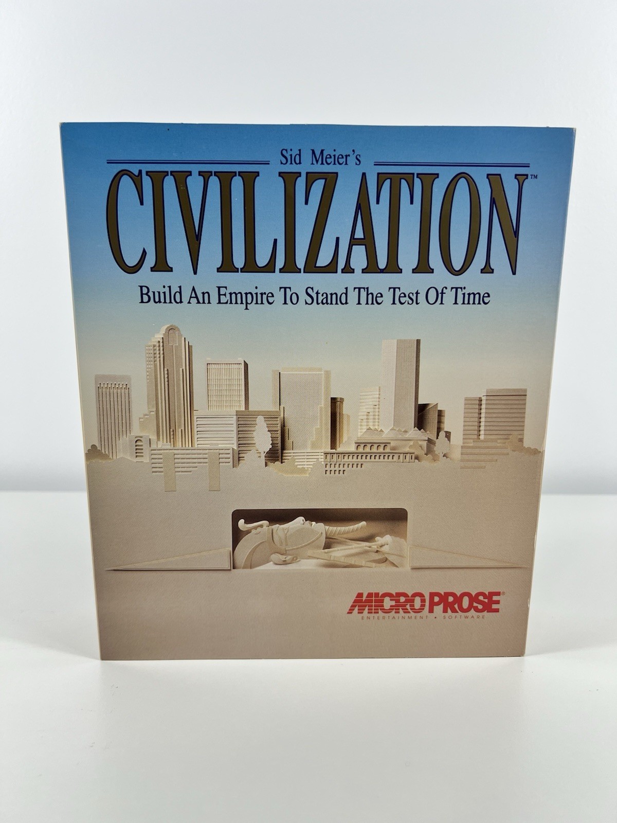 Sid Meier’s Civilization PC Big Box 3.5″ Disks MicroProse 1993