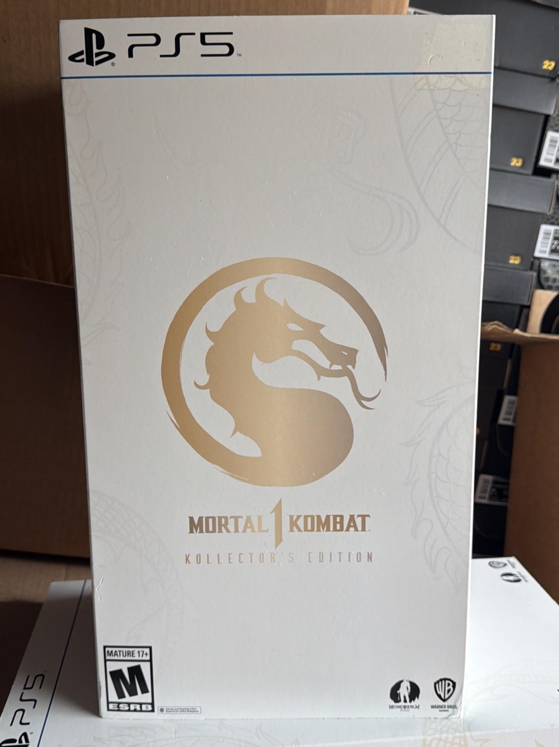 Mortal Kombat 1 Kollector’s Edition PS5 PlayStation 5 Collector’s CIB BRAND NEW