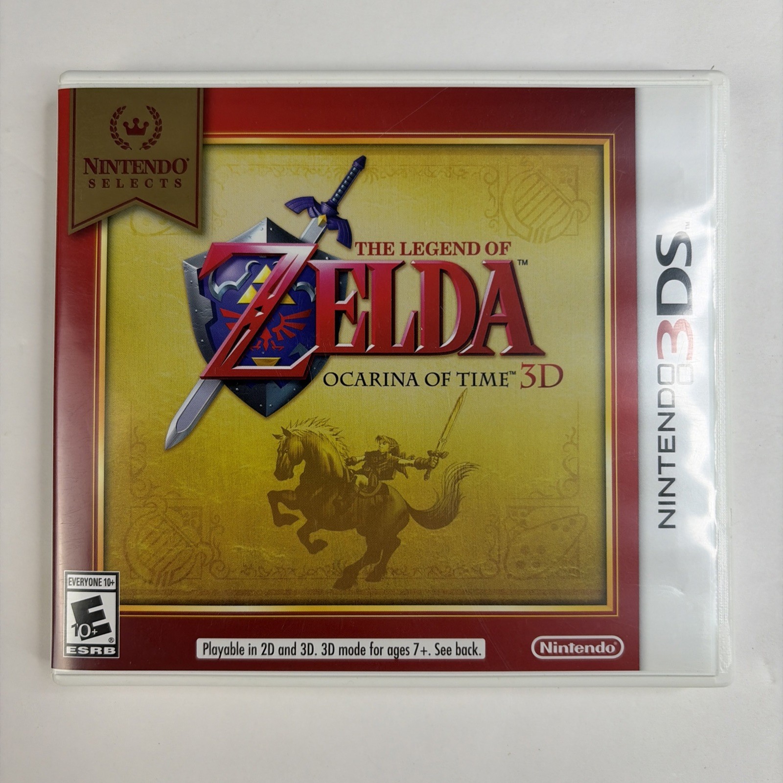 Nintendo The Legend of Zelda: Ocarina of Time 3D 3DS w/ Manual Cib Box