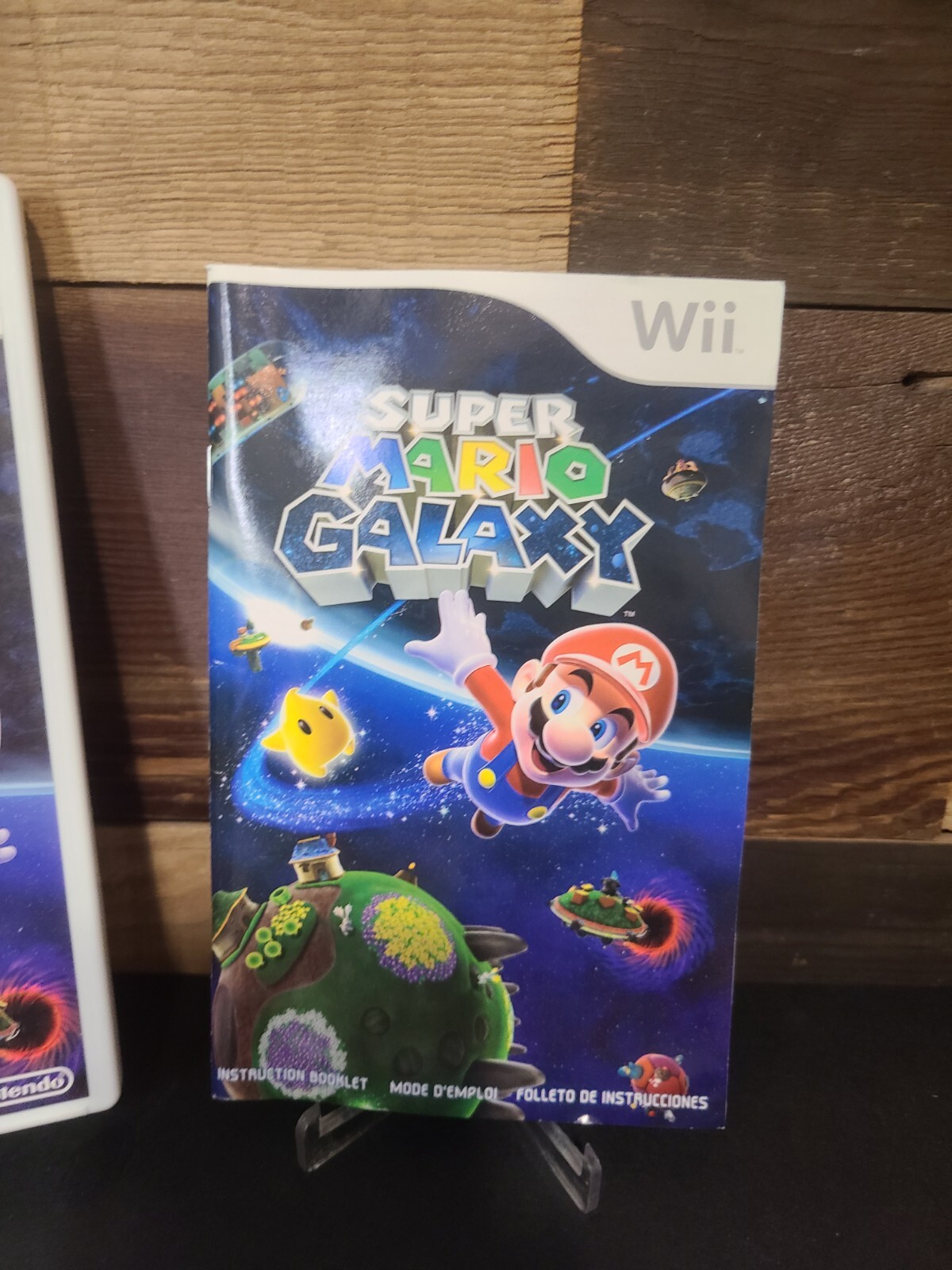 Super Mario Galaxy Wii Complete CIB With Case And Manual Nintendo Game TESTED!