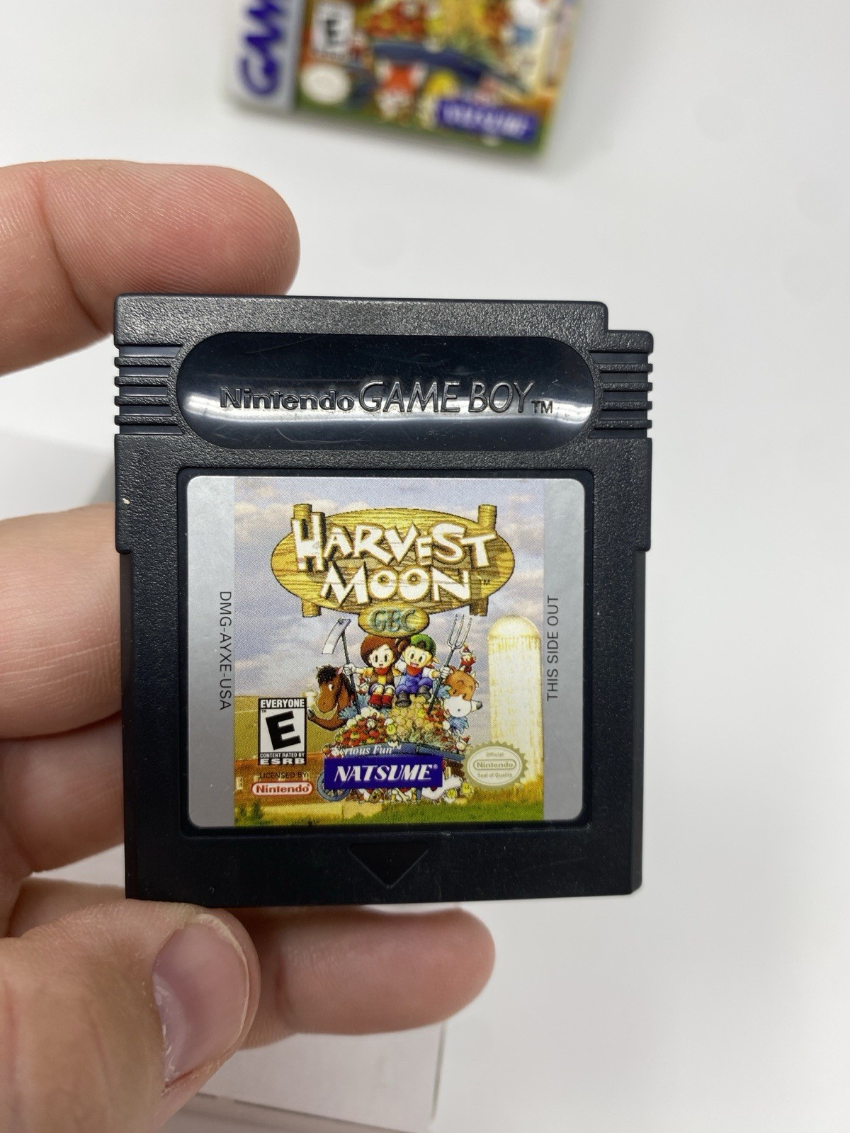 Harvest Moon 1 GBC Nintendo Gameboy Color Complete CIB Authentic Reg Card