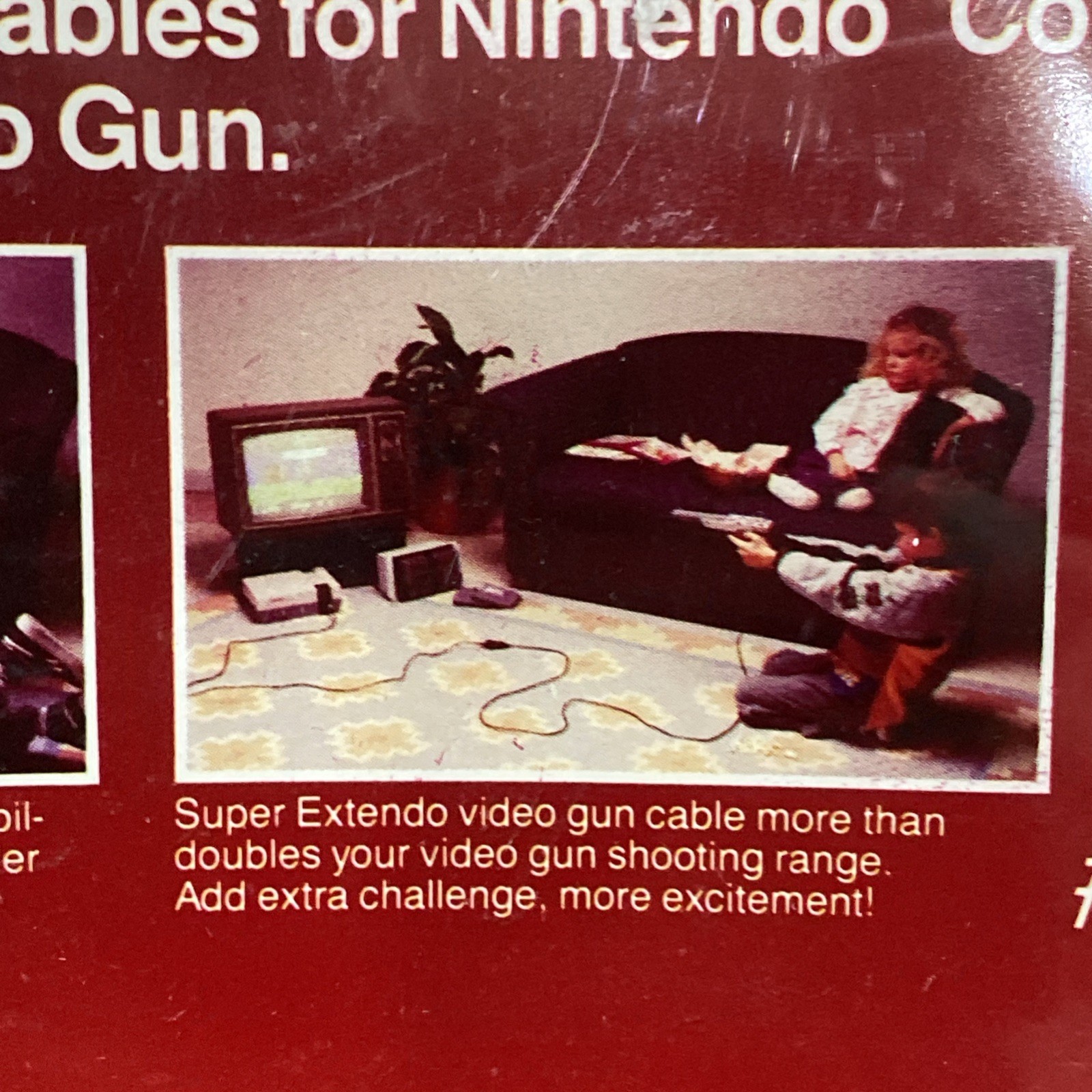 Vtg Curtis Super Extendo Extension Cables Nintendo NES Controller 6FT Gaming NEW