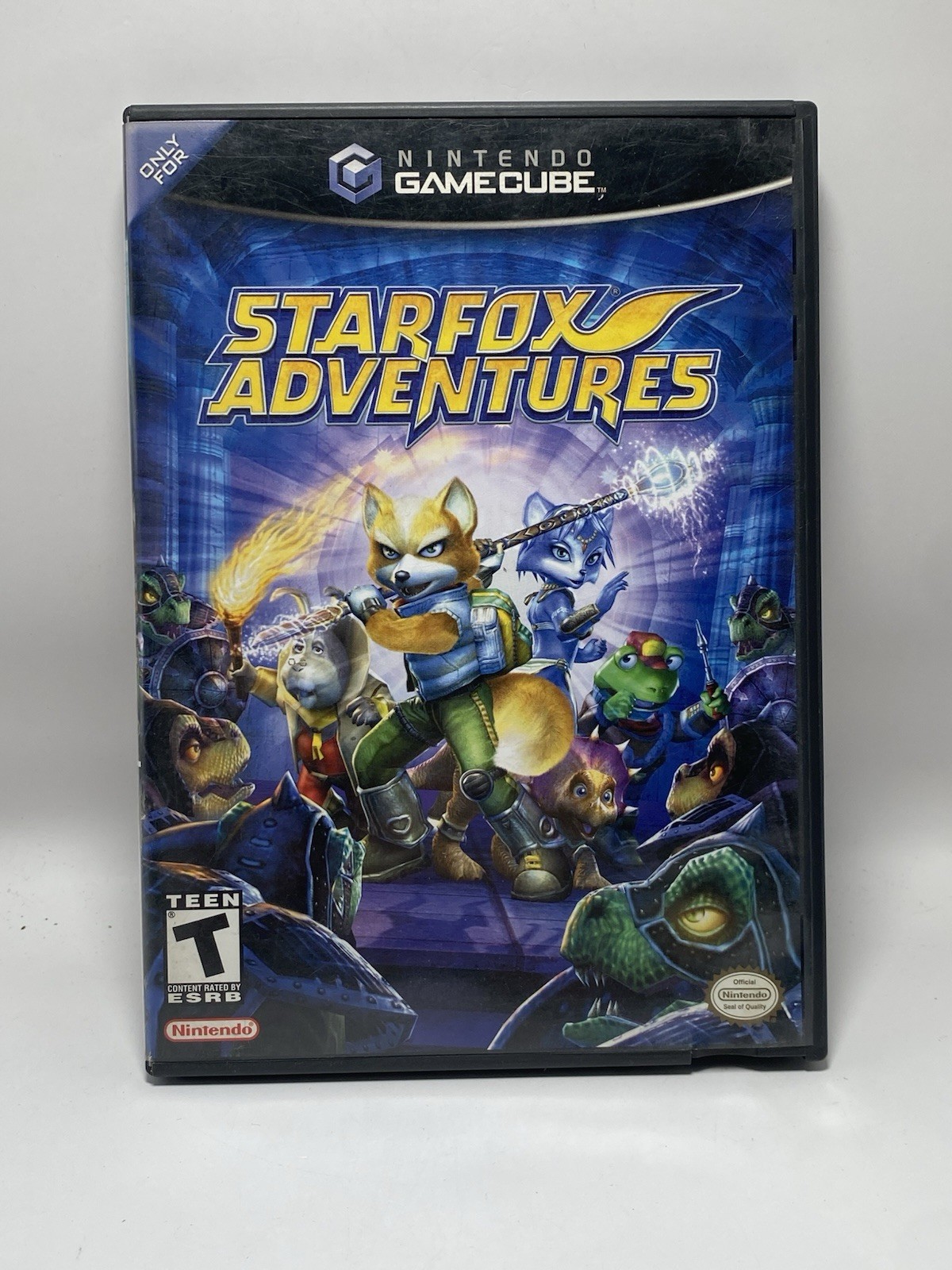 Star Fox Adventures (Nintendo GameCube, 2002) CIB Black Label