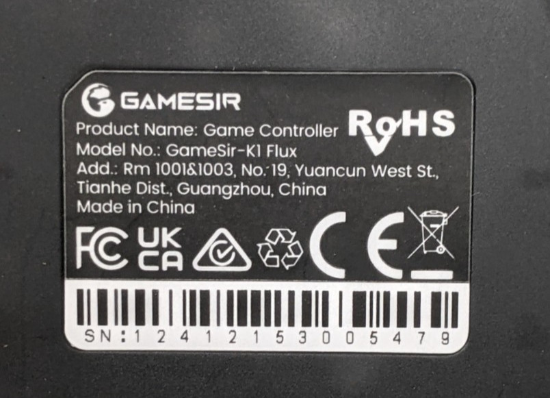 GameSir Kaleid Flux Wired Xbox Controller RGB Hall Effect PC/Xbox Open Box