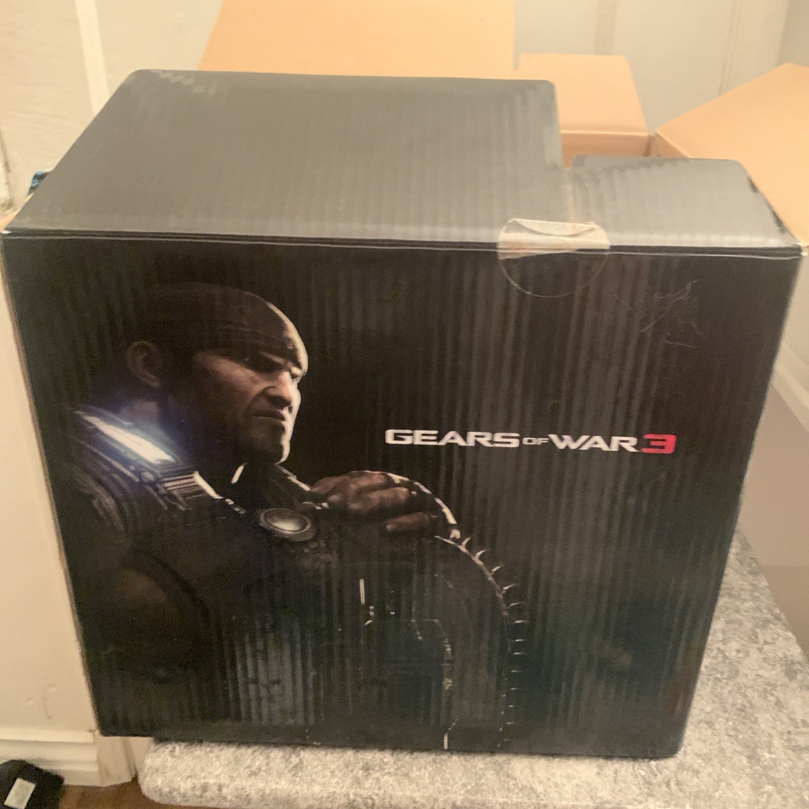 Gears of War 3 Marcus Fenix Collectors Figure Limited Edition Statue Epic Games