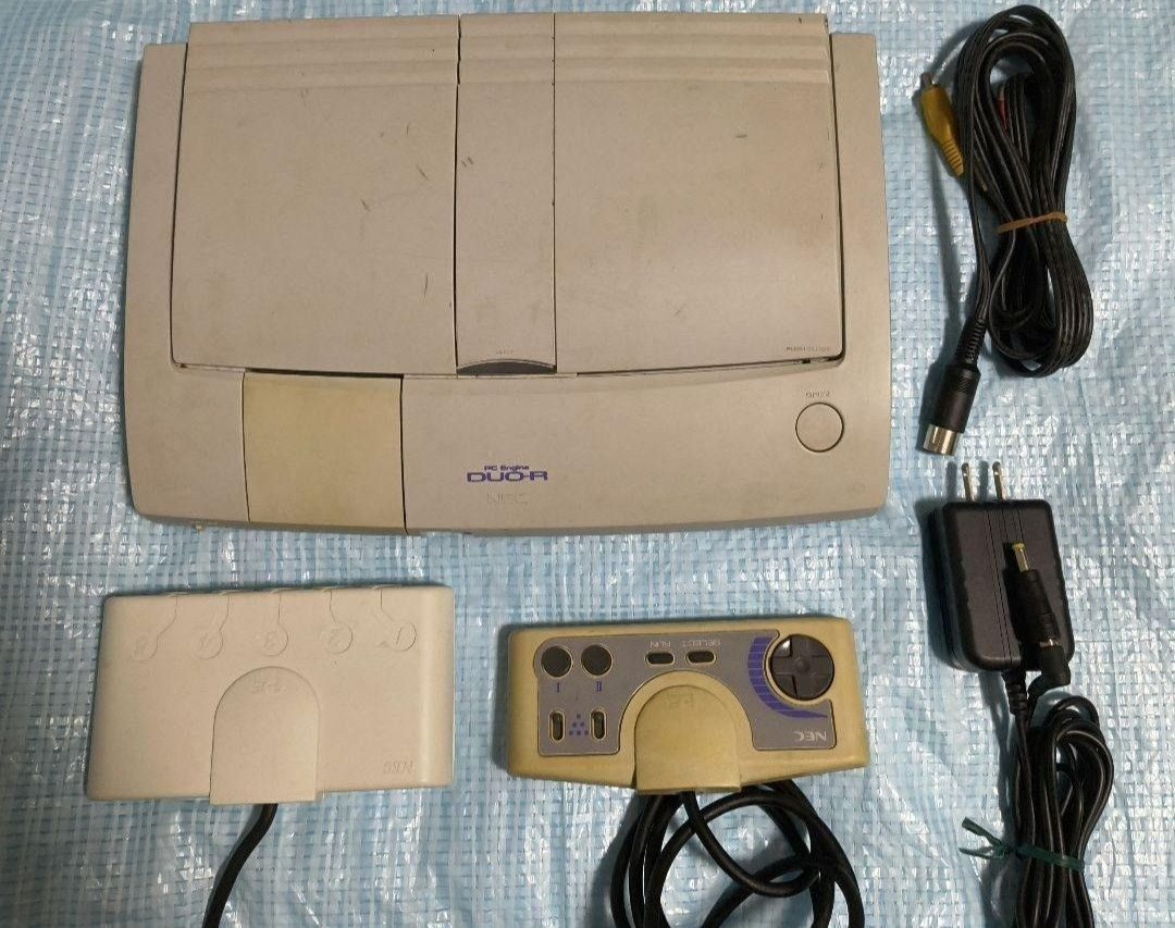 NEC PC Engine DUO-R PI-TG10 PCE Console [Capacitor Replaced]