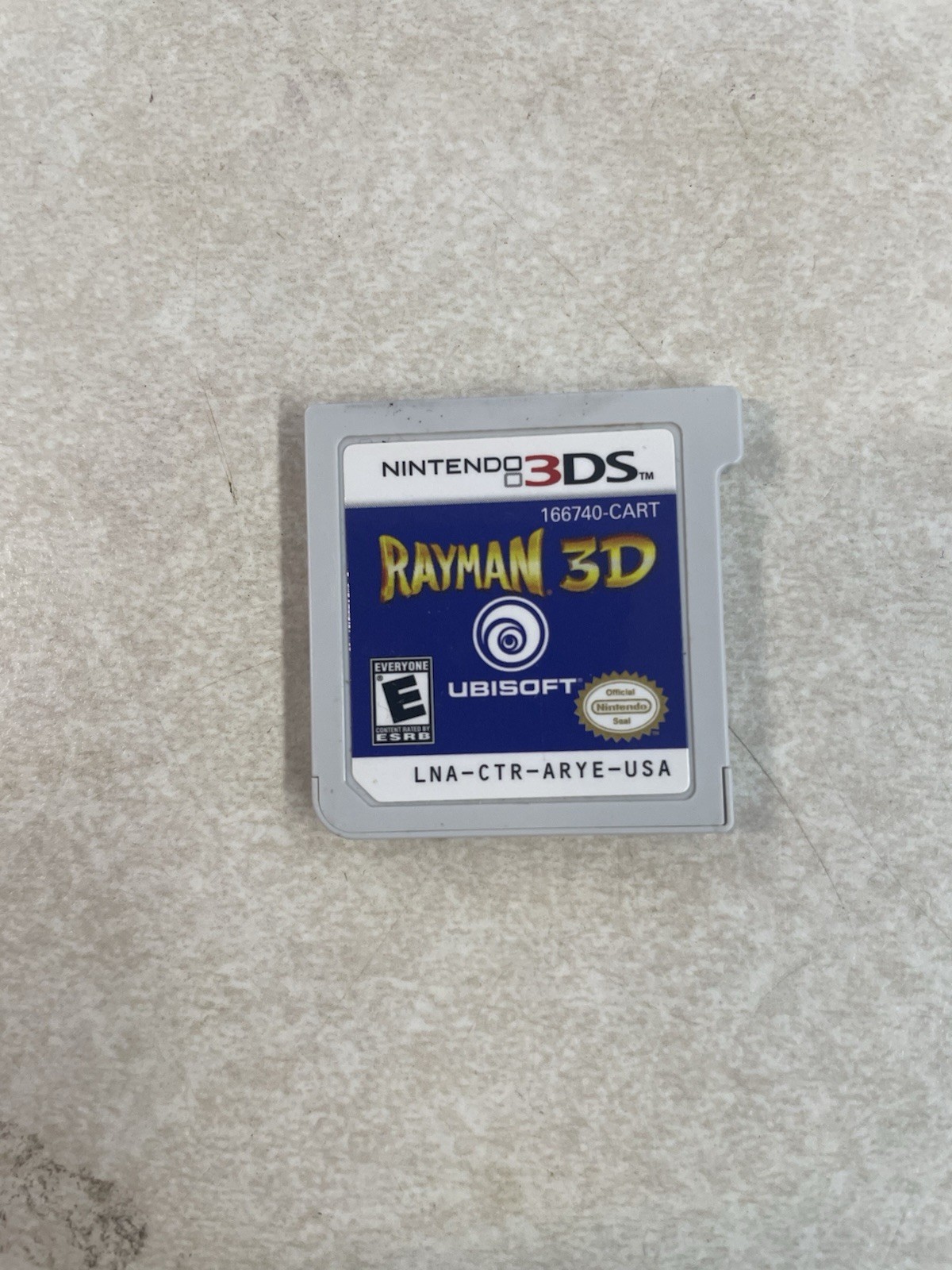 Rayman 3D Nintendo 3DS Cartridge Game Only Tested
