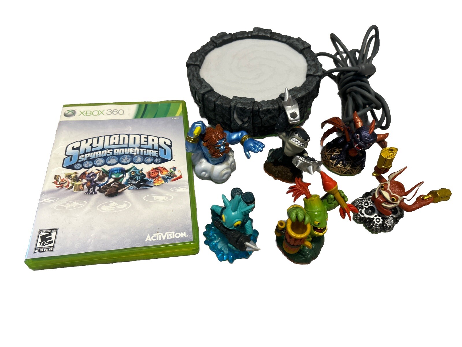 Skylander Spyro & Giants Adventure Force Figures x 6~xbox 360 game~Portal
