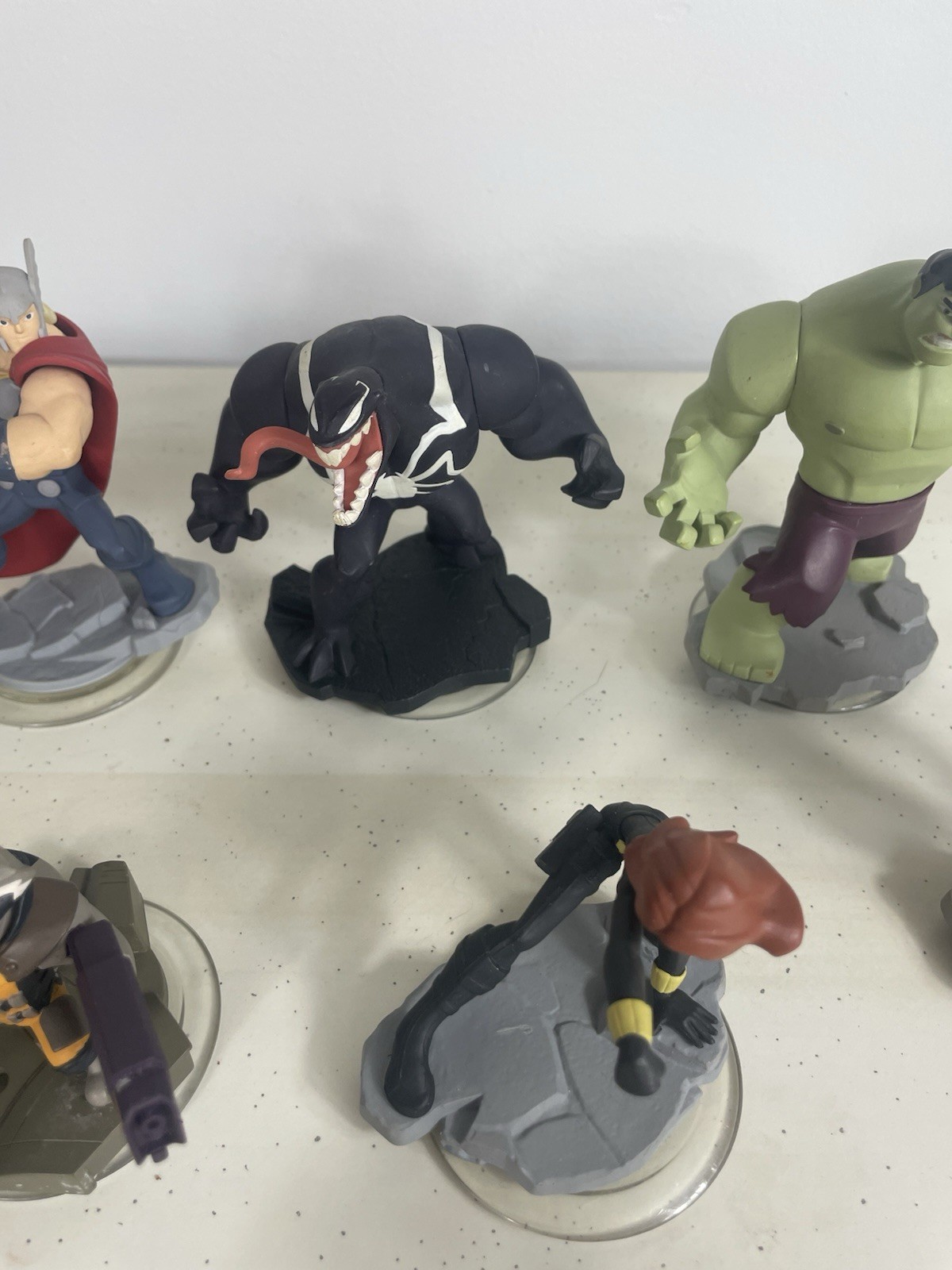 Disney Infinity Marvel & Star Wars Figure Lot Of 11