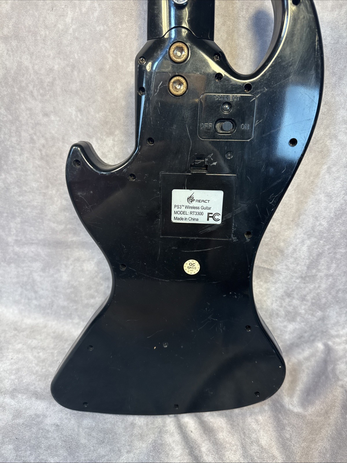 React RT3300 Guitar Hero Wireless Controller PS3 UNTESTED