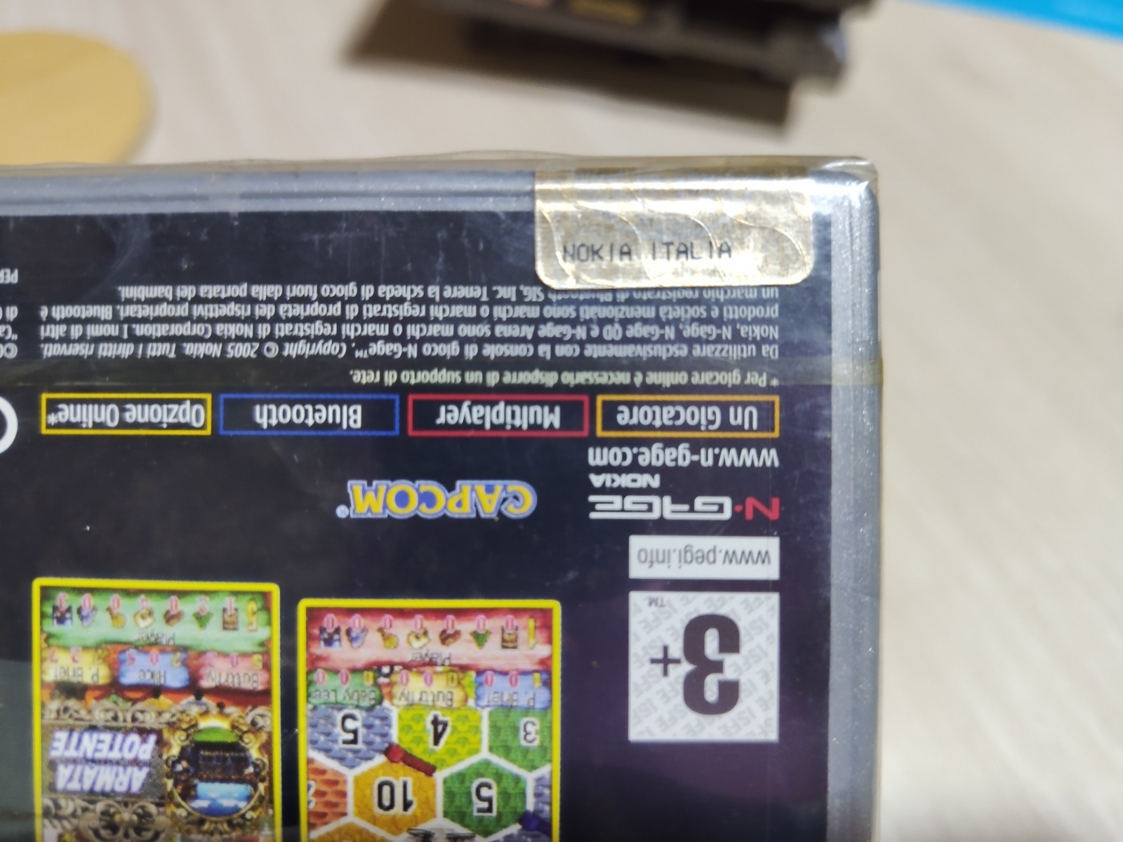Catan Capcom Rare New N-Gage Nokia Italy Game Sealed