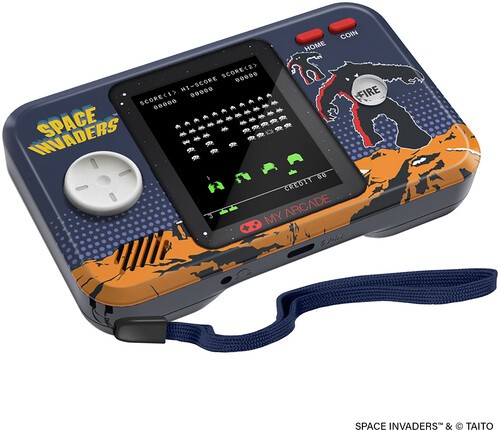 My Arcade – DGUNL-7150 Space Invaders Pocket Player Pro Portable Handheld Gaming