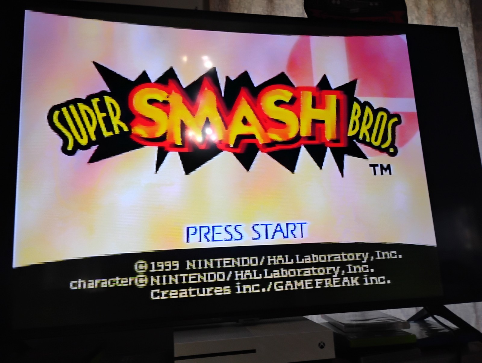 N64 Game- Super Smash Bros. Authentic
