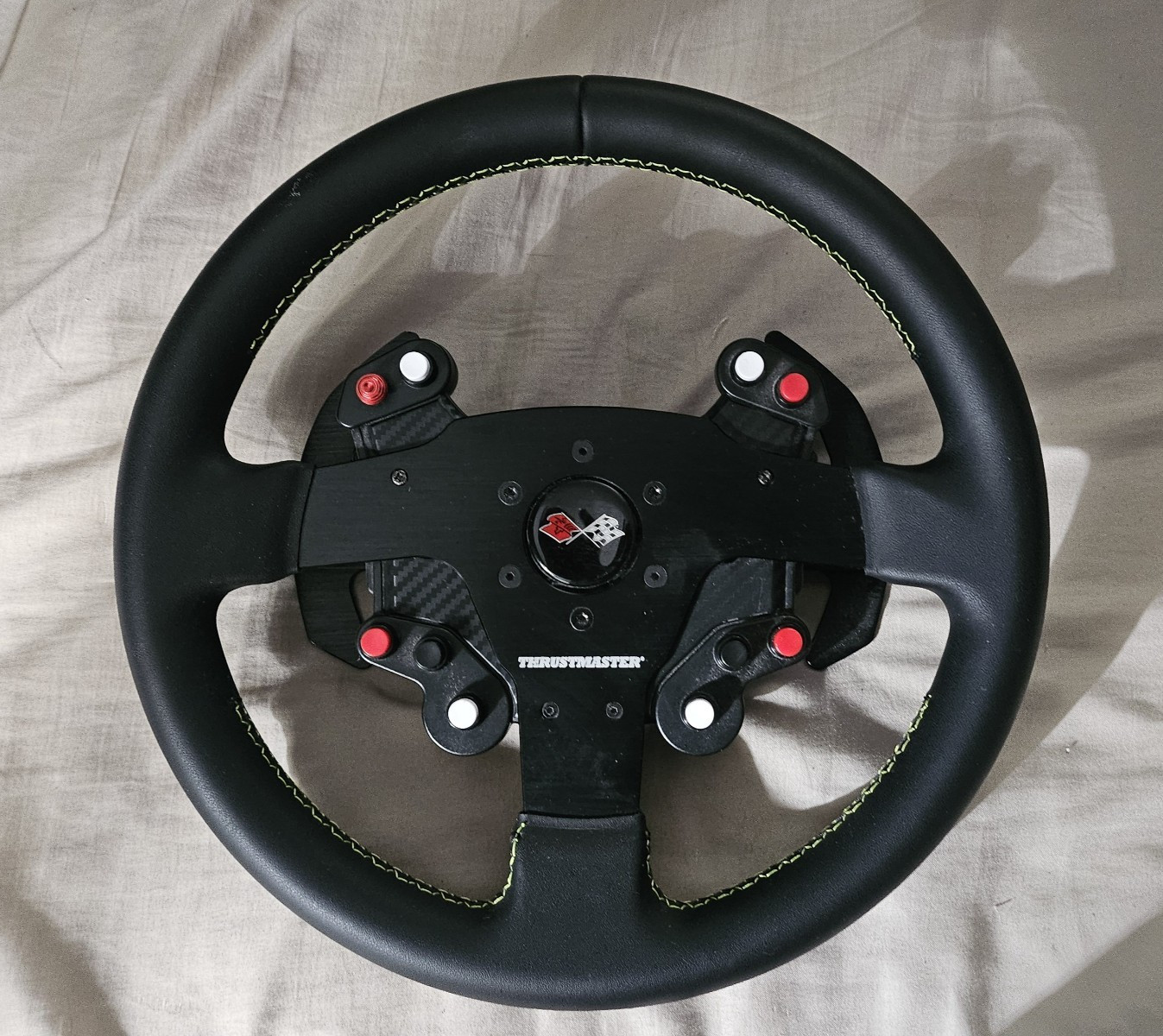 Thrustmaster P310 Competition With 32R Corvetter Rim Swap With QRU