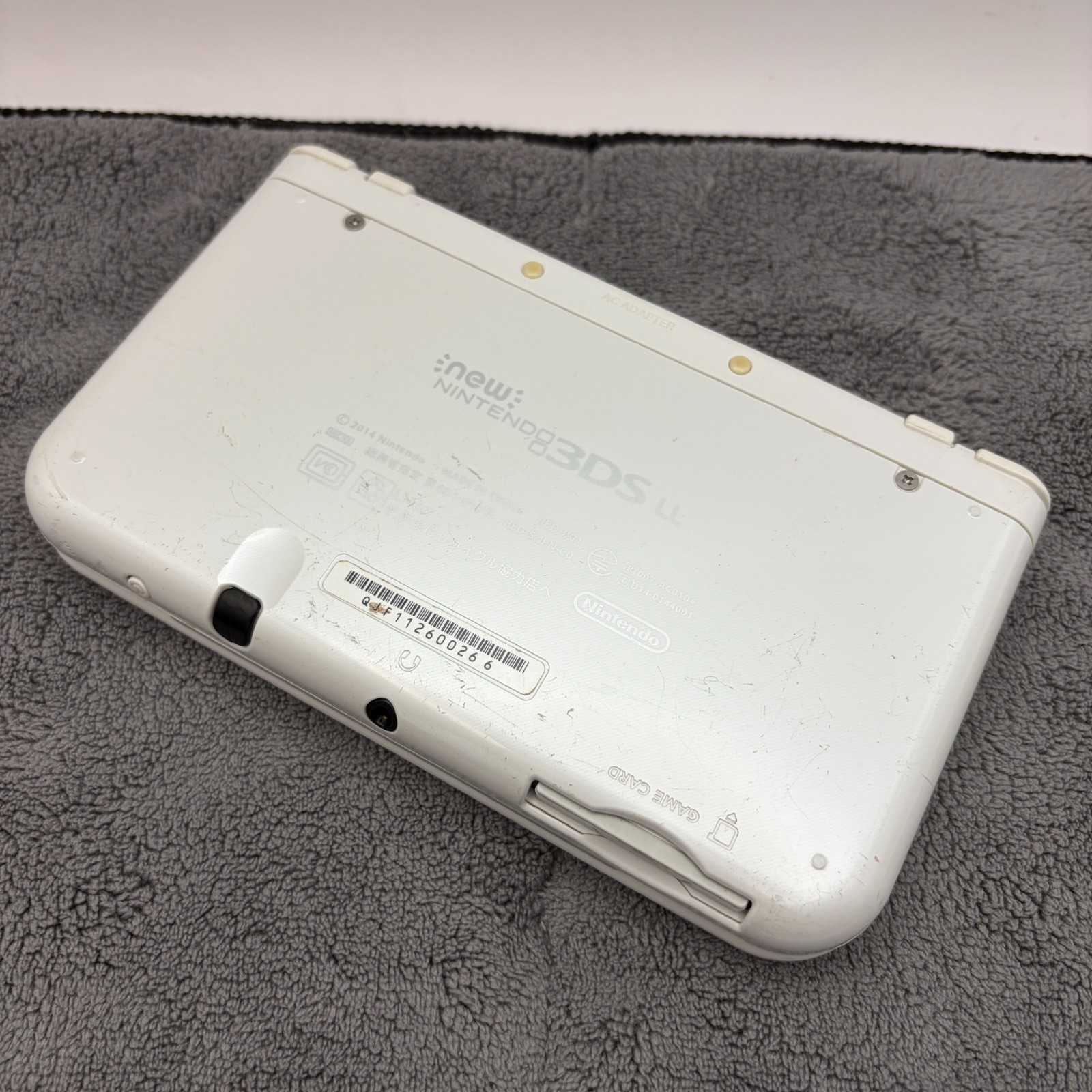【Excellent5】Dual IPS NEW Nintendo – white rare 3DS LL XL Gmae Console From Japan