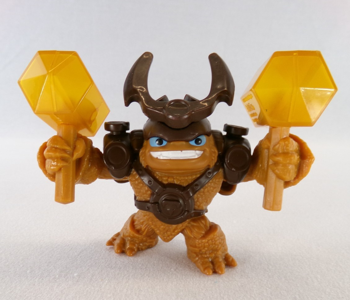 MCDONALD’S SKYLANDERS TRAP TEAM WALLOP TRAP MASTER FIGURE 2015 WORKS – EUC