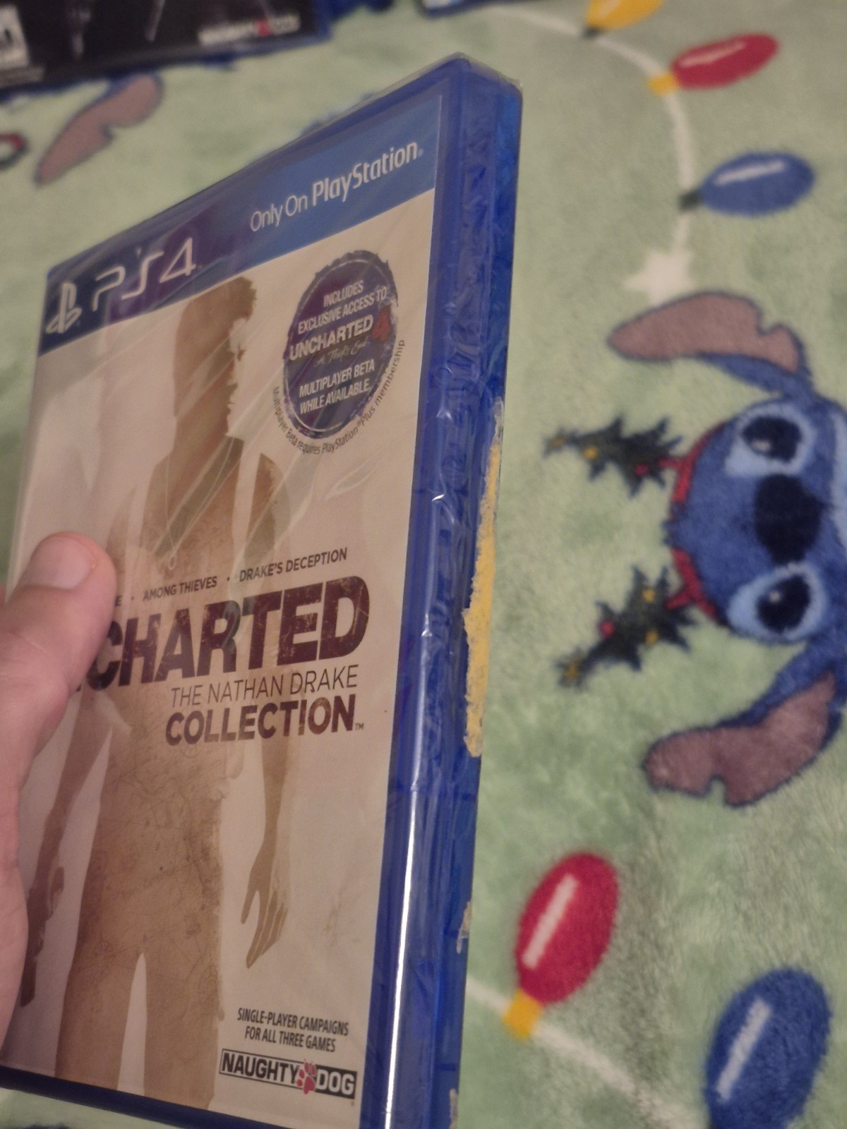 PS4 Lot of 3 Brand New Games, Uncharted Collection, FF X/X-2, Last Of Us!