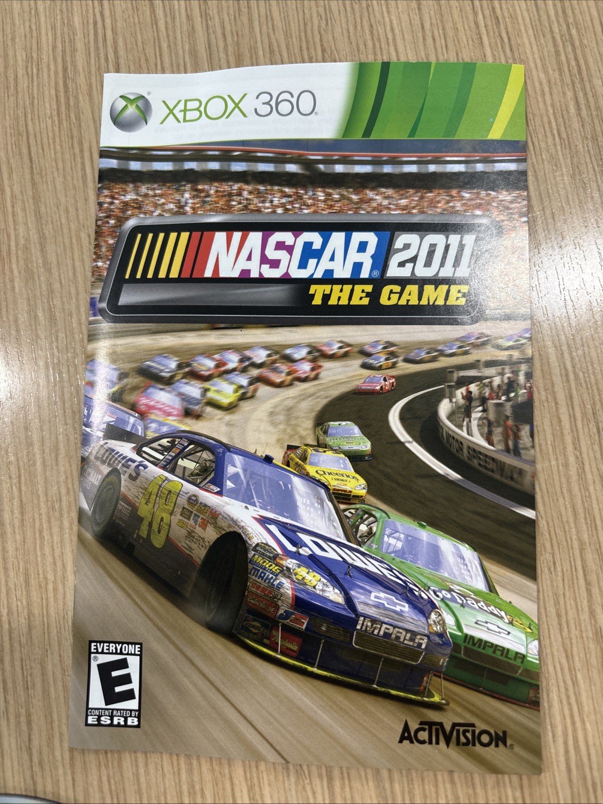 NASCAR The Game 2011 (Microsoft Xbox 360, 2011) Complete CIB Tested