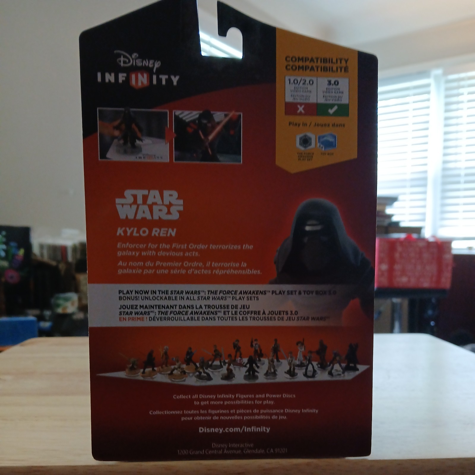 Disney Infinity 3.0 Edition Star Wars Kylo Ren Light FX Action FIgure New Sealed
