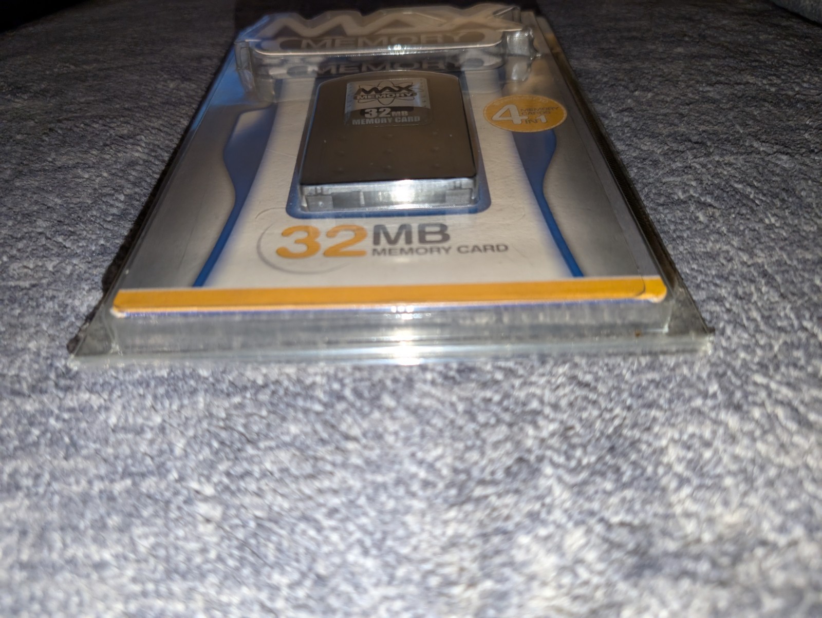 2006 Datel Max Memory Card 32 MB for Sony Playstation 2 New Old Stock Sealed
