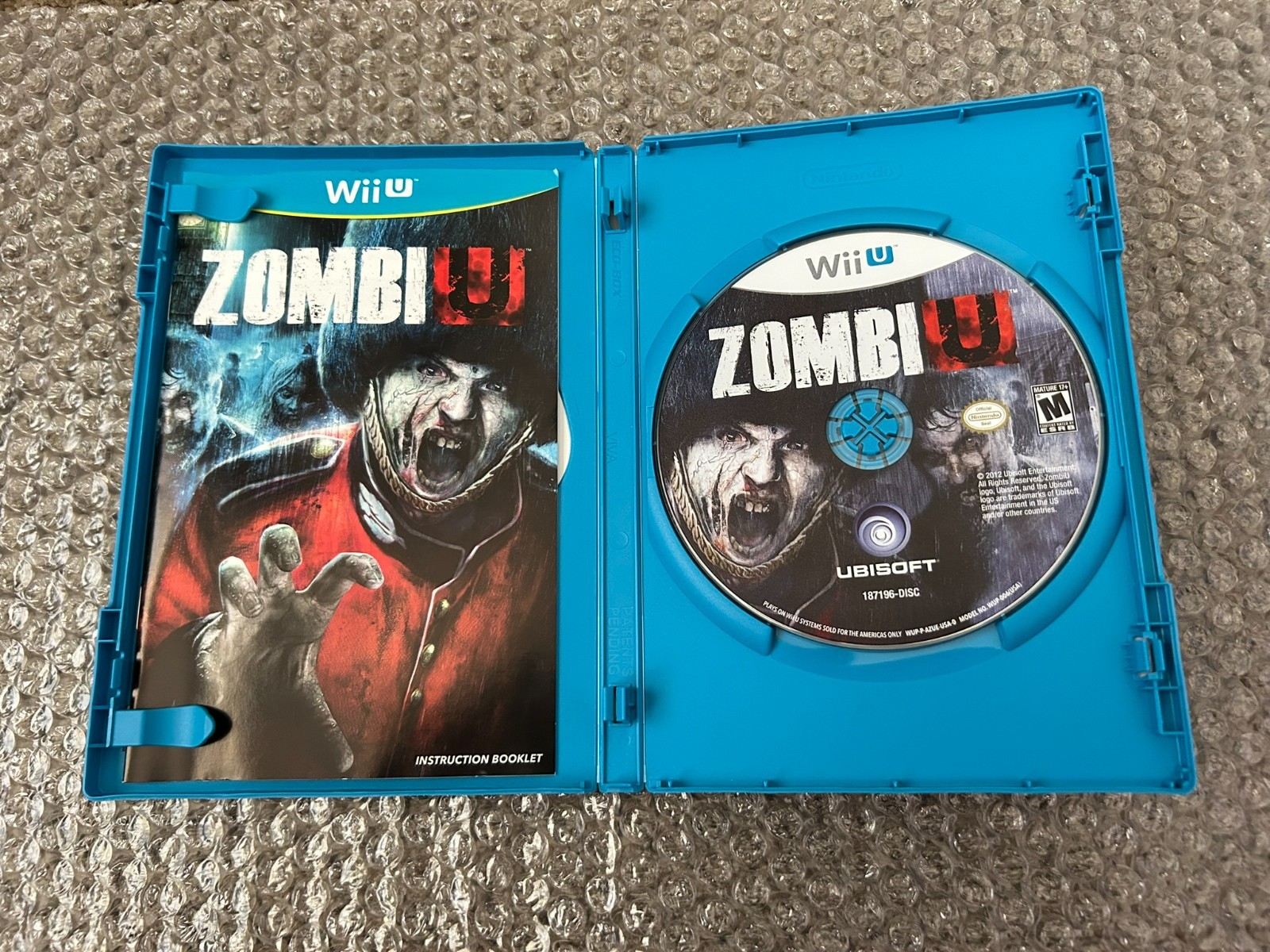 ZombiU Nintendo Wii U COMPLETE Game+Case+Manual