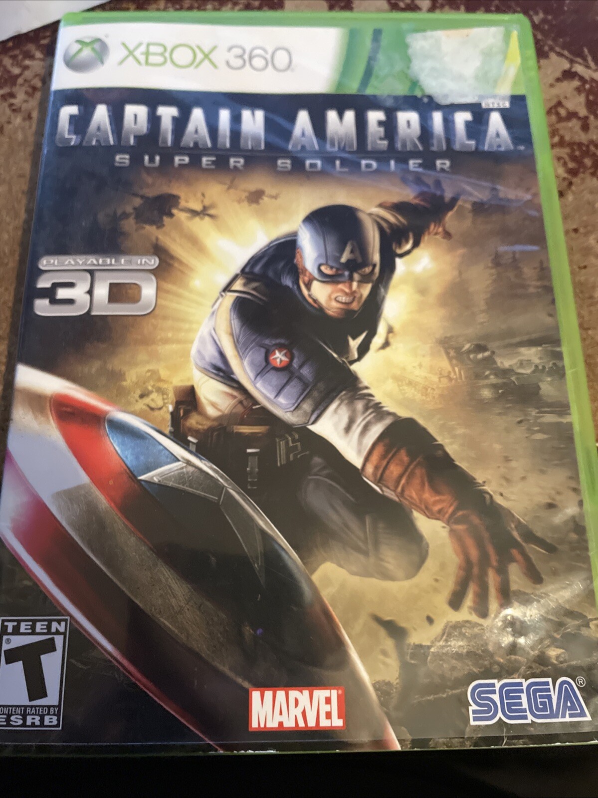Captain America: Super Soldier (Microsoft Xbox 360, 2011) CIB Complete w/ Manual