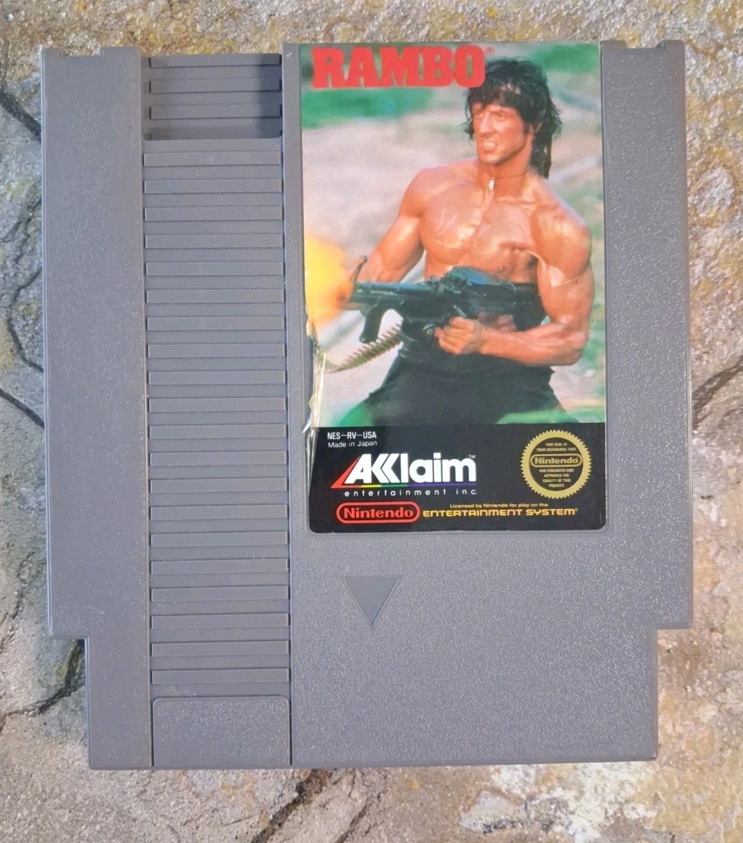 Lot (3) Rambo, Ikari Warriors, Platoon – Nintendo NES *TESTED*