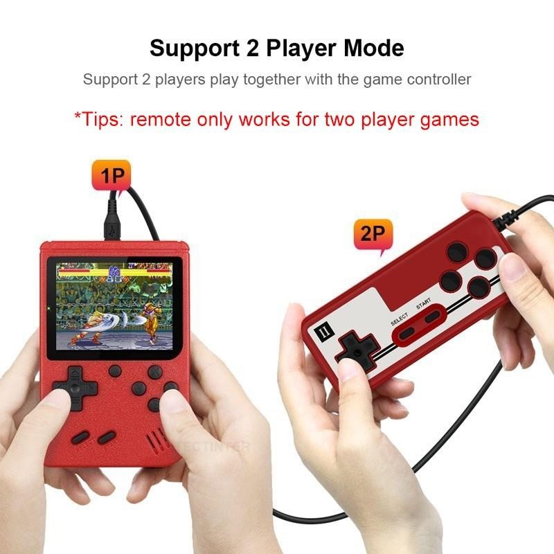 400 in 1 Mini Games Handheld Game Players Portable Retro Video Console Boy 8 Bit