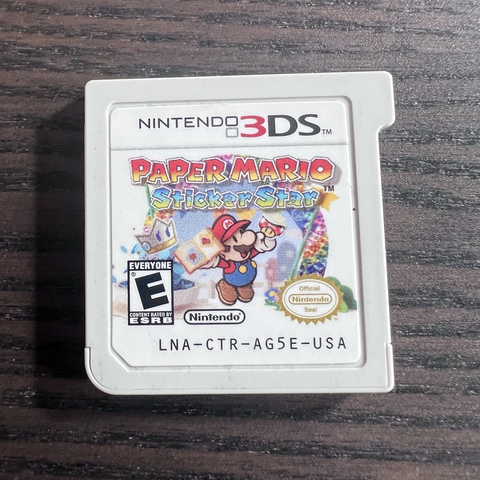 Paper Mario: Sticker Star (Nintendo 3DS, 2012) With Case + Manual – Tested Works