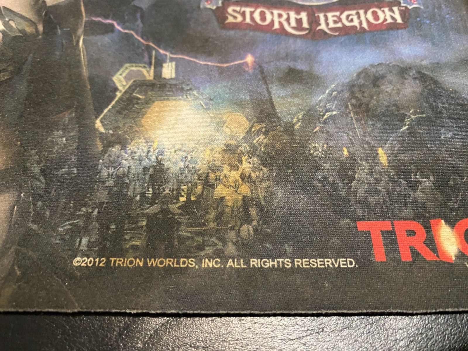 Rift Storm Legion PC Promo Mouse Pad Trion 2012 Vintage Video Game Rare