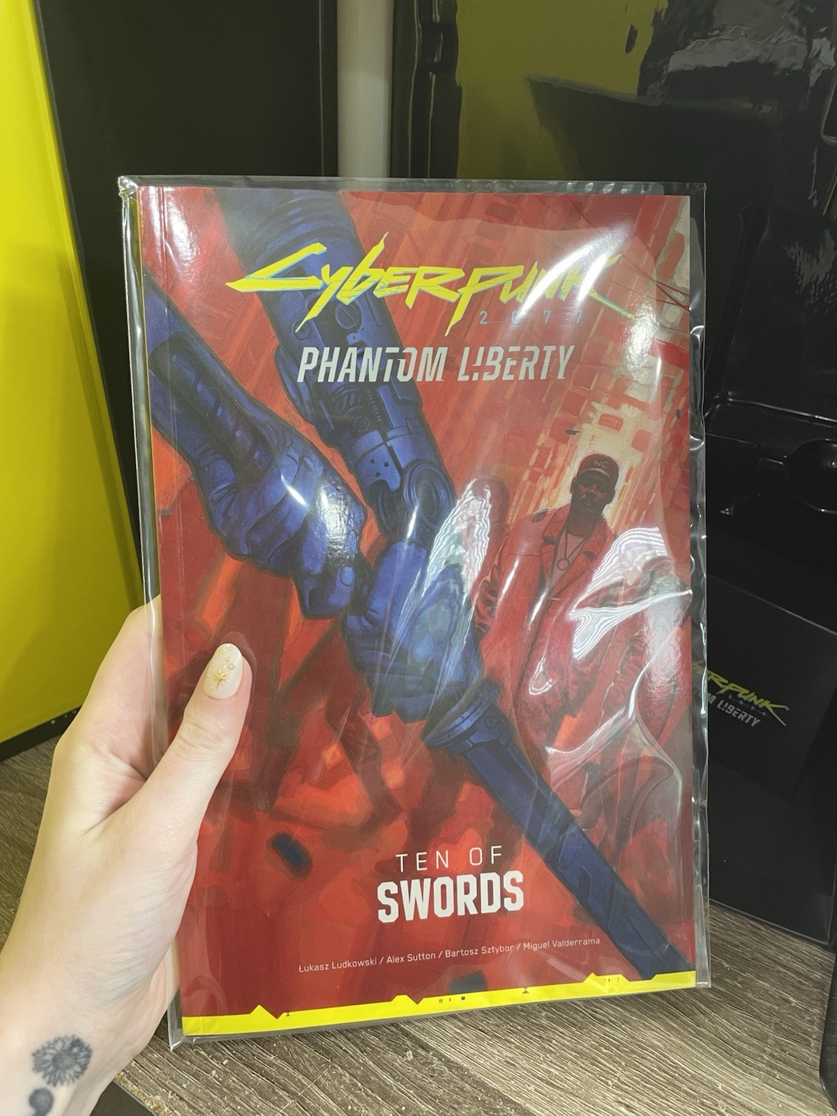 ⚠️ Cyberpunk 2077 Figure Phantom Liberty Secret Agent Gear Figurine CIB 🤖
