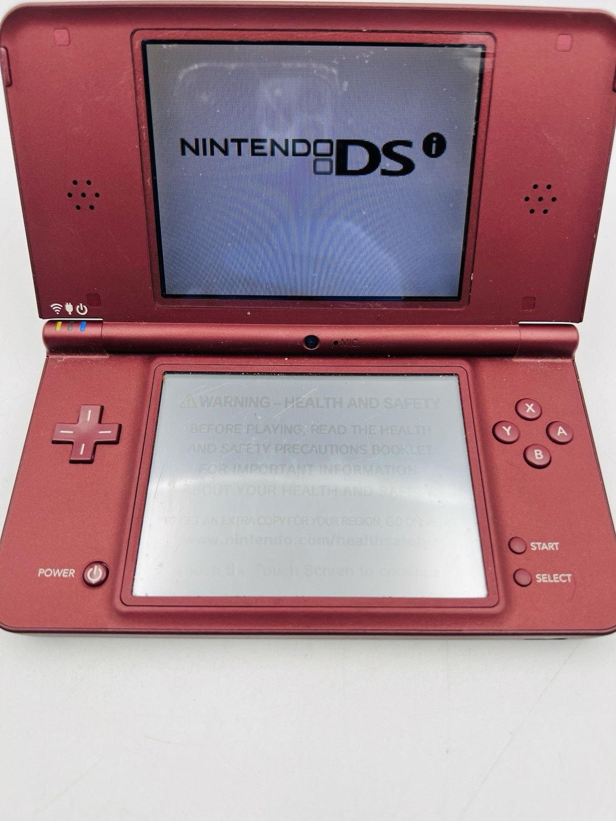 Nintendo DSi XL Burgundy Handheld Console Tested and Working – Console Only